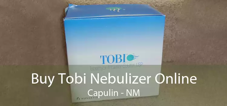 Buy Tobi Nebulizer Online Capulin - NM
